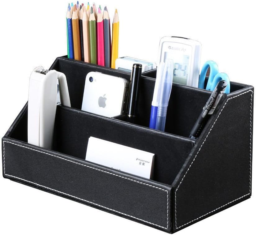 Black Desk Organizer