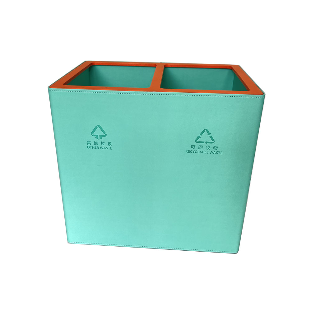 Leather Dustbin